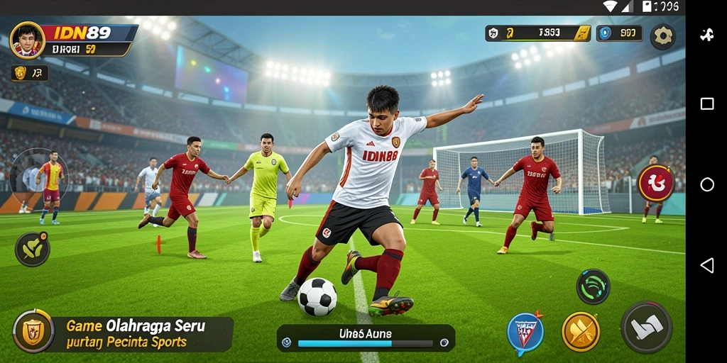 Tampilan menarik dari gameplay IDN89 yang seru dan mendebarkan.